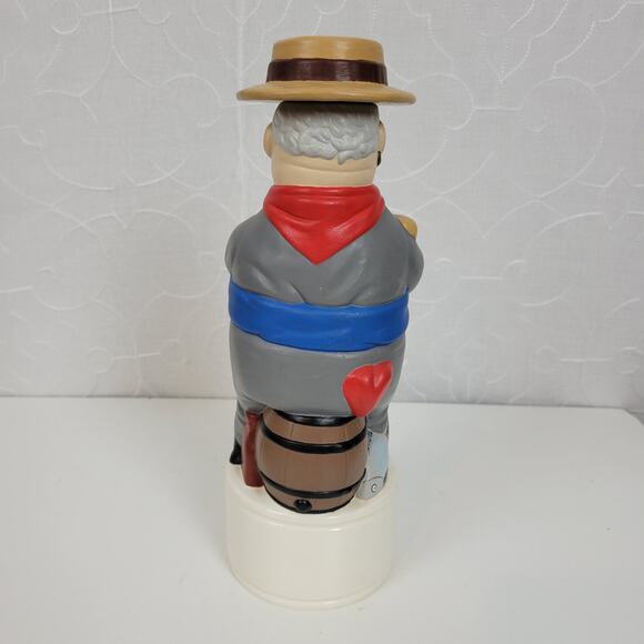 Vintage‎ Hand Painted Alberta's Ceramic Italian Man Wine Liquor Decanter 12" - Picture 10 of 15